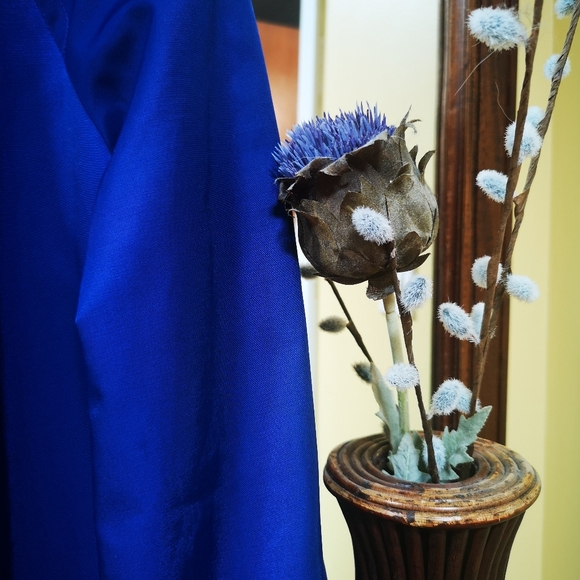 London fog | Royal blue trench coat - Picture 8 of 8